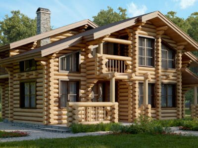 Дома из бревна